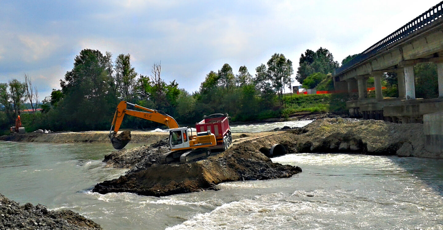 Consolidamento pile ponte – Torino