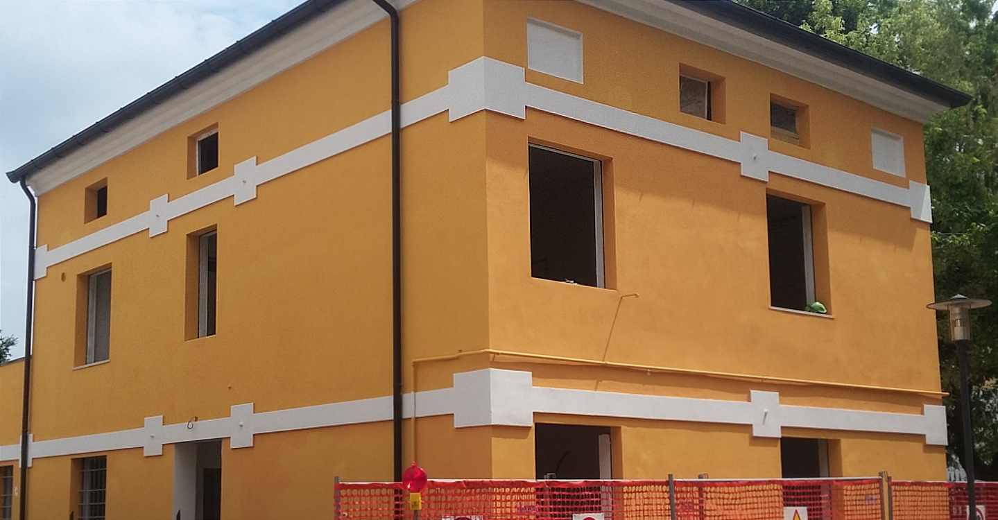 Consolidamento edificio – Novi di Modena