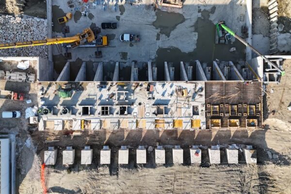 Realizzazione solaio vasca pompe