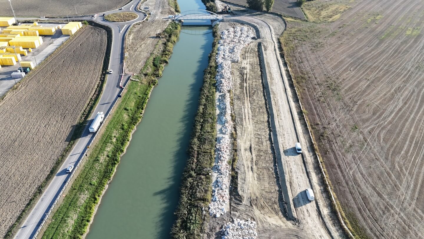 Realizzazione impianto idrovoro della Cavaliera a Bondeno (FE)