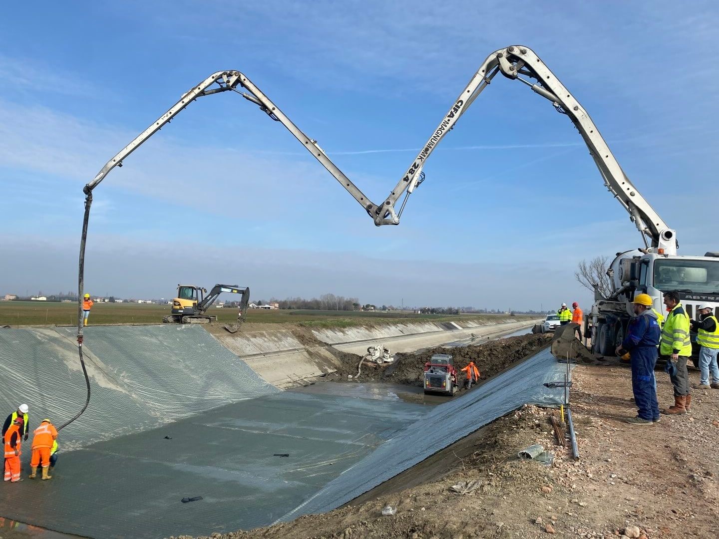 Ripristino delle condizioni di stabilità arginale del Canale San Nicolò – Medelana